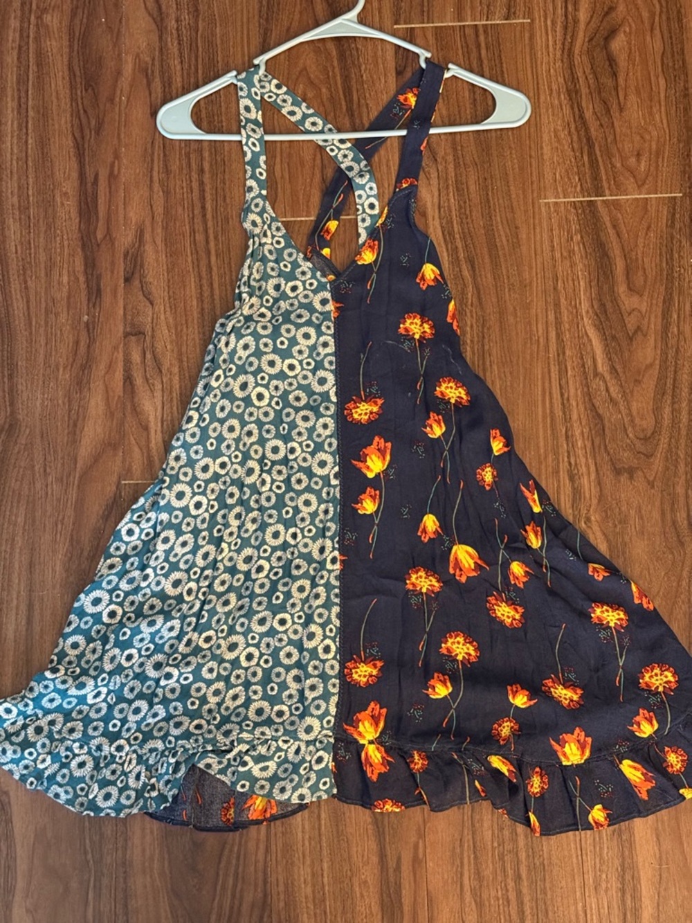 Free People Two-Tone Sundress